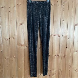 Faux Leather Legging
